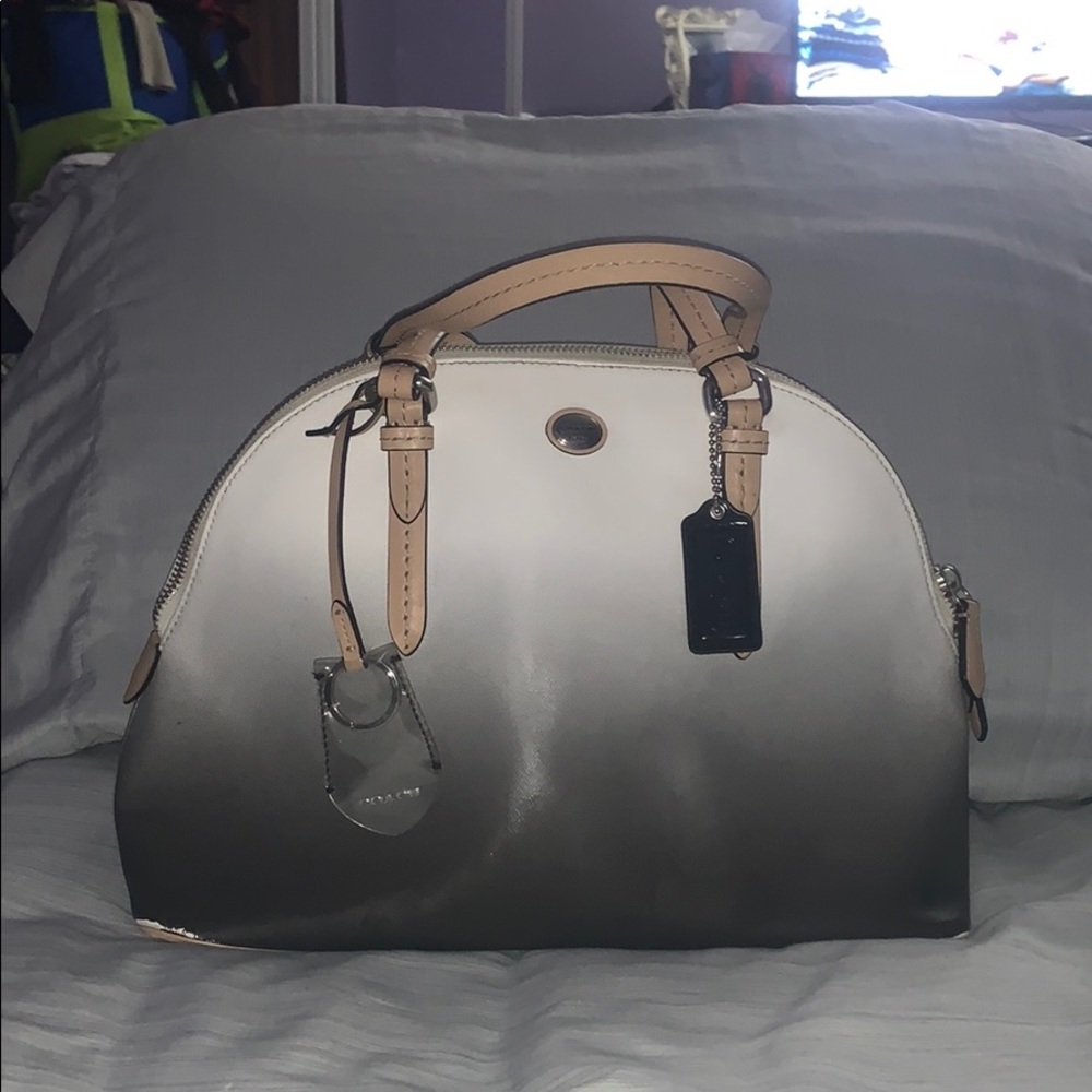 Ombré couch handbag